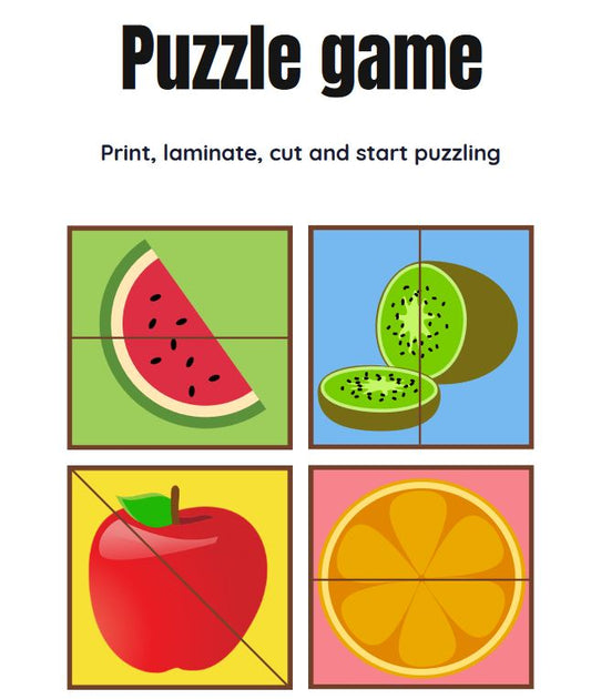 Kids Puzzle Games Printable 110 High Quality Worksheets™